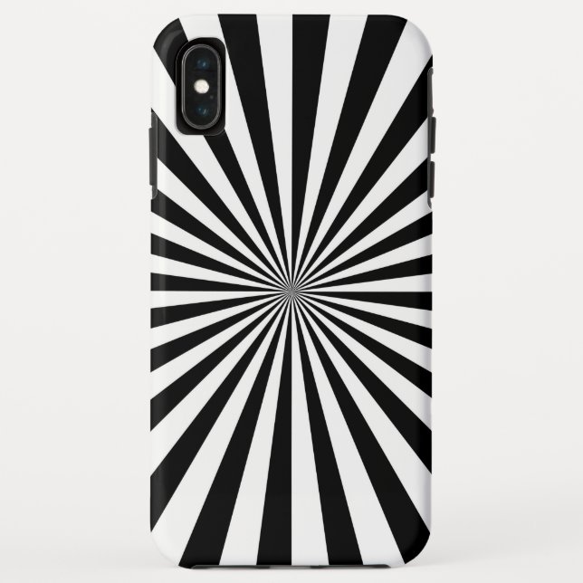 Modern Optical Burst Spinning Wheel Decor Case-Mate iPhone Case (Back)