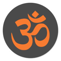 Modern Orange Om