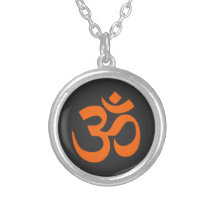 Modern Orange Om