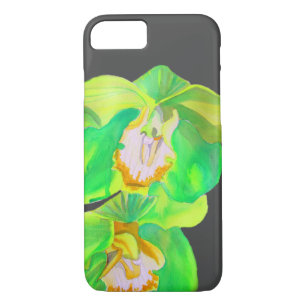 Modern Orchid modern flower art iPhone 8/7 Case