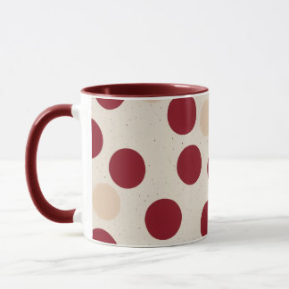 Modern Organic Dot Mug