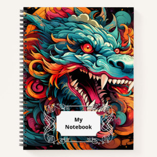 Modern Oriental Dragon Majesty Notebook