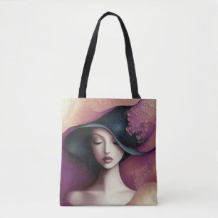 Modern Original Unique Trendy Cool Fantasy Woman Tote Bag