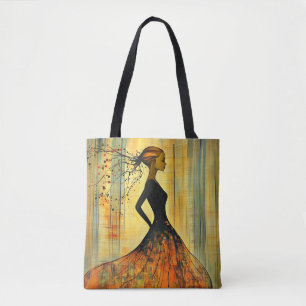 Modern Original Unique Trendy Cool Fantasy Woman Tote Bag
