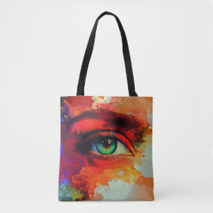 Modern Original Unique Trendy Cool Fantasy Woman Tote Bag