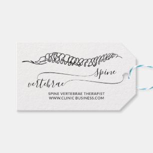 Modern Orthopedic Kinesiology Therapist Gift Tags