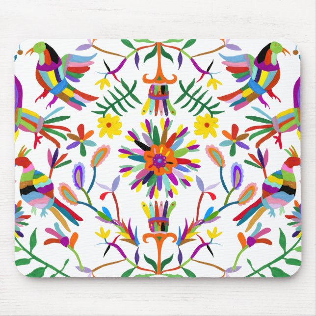 Modern Otomi Design II Mouse Mat (Front)
