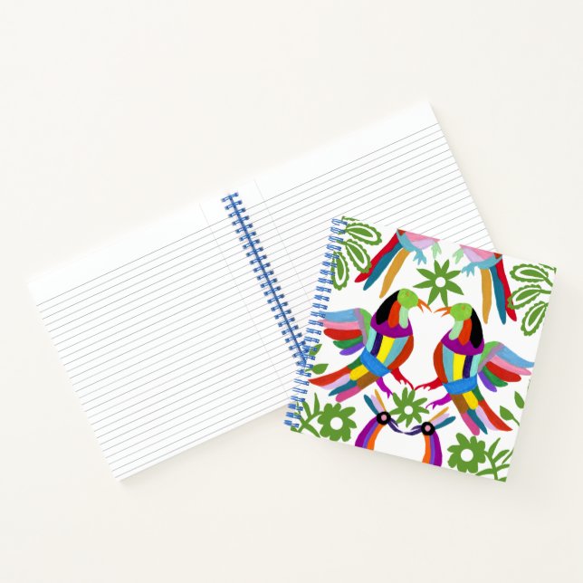 Modern Otomi Design III Notebook (Inside)