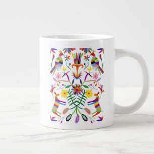 Modern Otomi I Large Coffee Mug