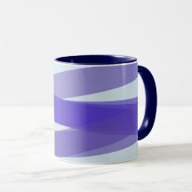 Modern Overlapping Purple Stripes