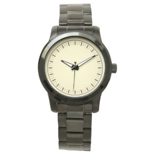 Modern Oversized Black Men's Bracelet Watch
