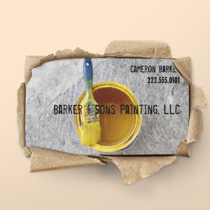 Modern Painter Business Card