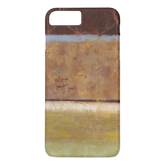 Modern Painting in Earth Tones by Norman Wyatt Case-Mate iPhone Case (Back)
