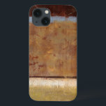 Modern Painting in Earth Tones by Norman Wyatt iPhone 13 Case<br><div class="desc">Healthy earth tones permeate this modern painting by Norman Wyatt. The colours of the piece blend together wonderfully, and would look great in any room of your home. It would also make an amazing gift!</div>