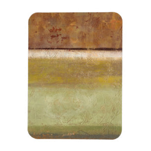 Modern Painting in Earth Tones by Norman Wyatt Magnet