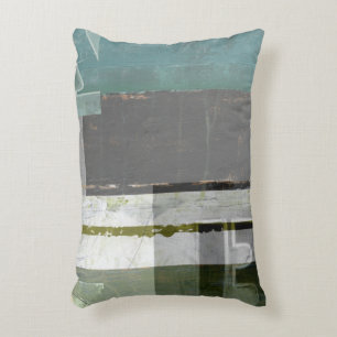 Modern Painting with Assorted Letters Decorative Cushion