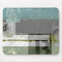 Modern Painting with Assorted Letters