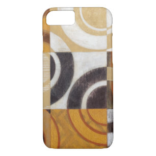 Modern Painting with Circular Patterns iPhone 8/7 Case