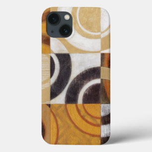 Modern Painting with Circular Patterns iPhone 13 Case