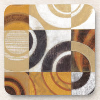Modern Painting with Circular Patterns
