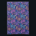 Modern Paisley Pattern Tea Towel<br><div class="desc">This modern design features an elegant paisley pattern.
 #paisley #abstract #modern #decorative #home #office #work #school #gifts #homedecor #decor #kitchen #towels #ethnic #ornate #floral #style #stylish #elegant #trendy #trending #design #designer #fashion #fashionable</div>