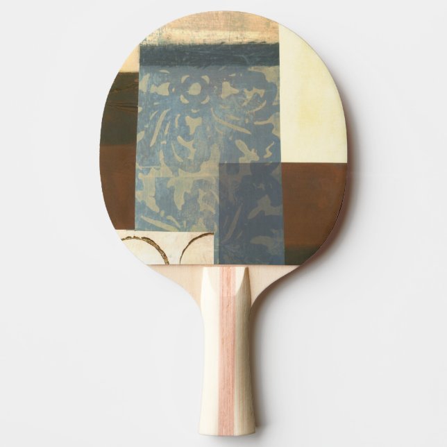 Modern Panel Painting Ping Pong Paddle (Front)