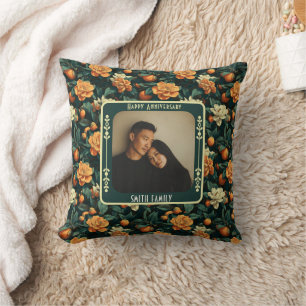 Modern Parents 30Th Anniversary Throw Pillow 