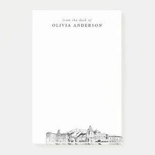 Modern Pasadena Professional Gift Personalised Post-it Notes