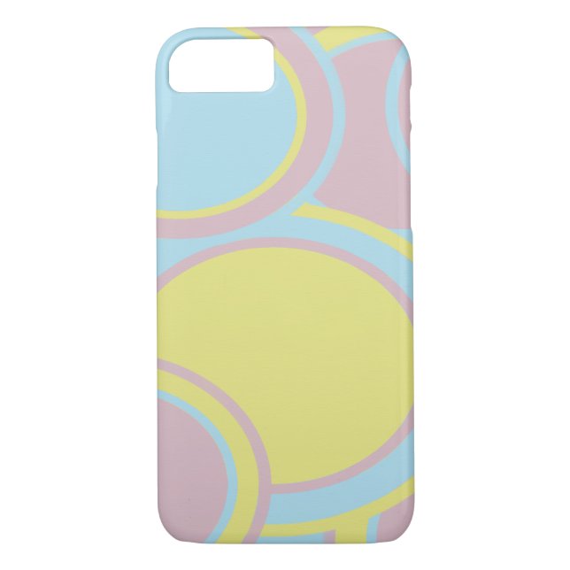 Modern Pastel Abstract Painting Case-Mate iPhone Case (Back)