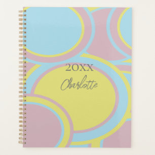 Modern Pastel Abstract Painting Planner