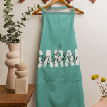Modern Pastel Beauty Personalised You Name Apron<br><div class="desc">Modern Pastel Beauty Personalised You Name</div>