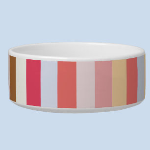 Modern Pastel Candy Stripe Bowl