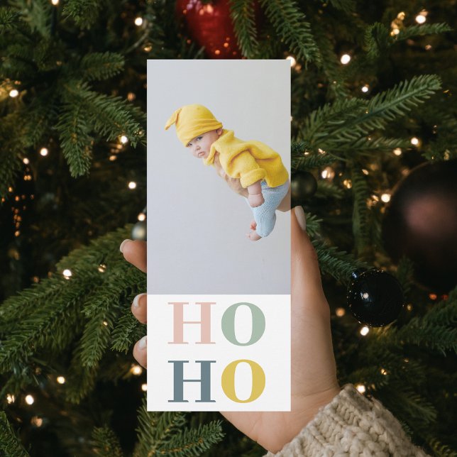 Modern Pastel Colourful HOHOHO With Photo (Creator Uploaded)