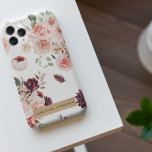 Modern Pastel Flowers & Kraft Personalised Gift iPhone 11Pro Max Case<br><div class="desc">This personalised gift is a beautiful and unique option for anyone who loves flowers and a touch of rustic charm. The gift features a set of modern pastel flowers set against a kraft paper background, creating a lovely contrast that is sure to catch the eye.The flowers are arranged in a...</div>