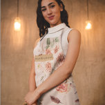 Modern Pastel Pink Flowers & Kraft Personalised  Apron<br><div class="desc">Add a touch of elegance to your kitchen with this Modern Pastel Pink Flowers & Kraft Personalised Gift Apron! Featuring a delicate floral design on a stylish kraft background, this apron is both functional and beautiful. Customise it with a name to create a unique gift for chefs, bakers, or cooking...</div>