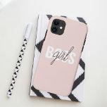 Modern Pastel Pink Girl Boss Phrase iPhone 11 Case<br><div class="desc">Modern Pastel Pink Girl Boss Phrase</div>