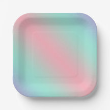 Modern pastel pink mint purple gradient