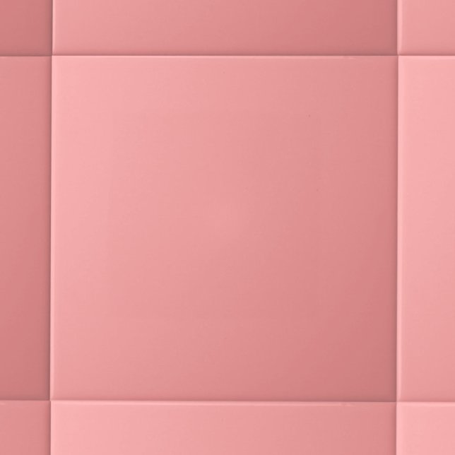 Modern Pastel Solid Colour Flamingo Pink Tile (Creator Uploaded)