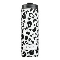Modern pastel terrazzo pattern thermal tumbler