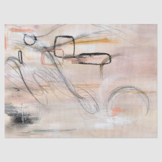 Modern Pattern abstract Decoupage Tissue Paper (Front)