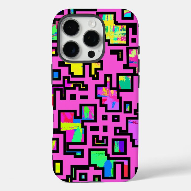 Modern Pattern Design Case-Mate iPhone Case (Back)