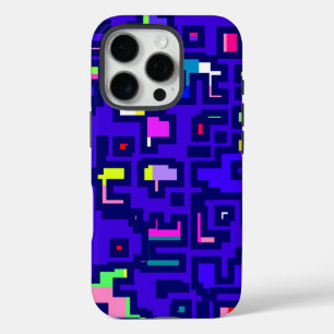 Modern Pattern Design iPhone 16 Pro Case