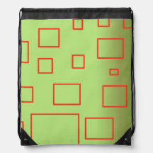 Modern Pattern Green Geometric Design 