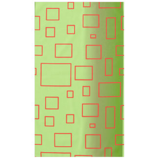 Modern Pattern Green Geometric Tablecloth