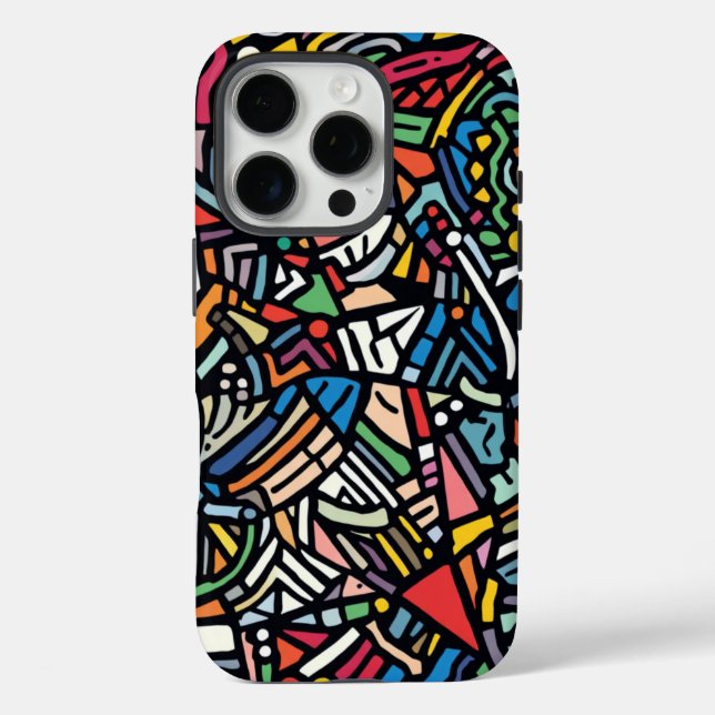 Modern Patterned abstract Case-Mate iPhone Case (Back)
