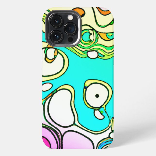 Modern Patterns Art Design iPhone Case (Back)