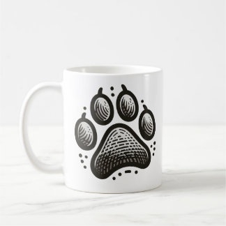 Modern Paw Print Mug – Unique Animal Lover Gift