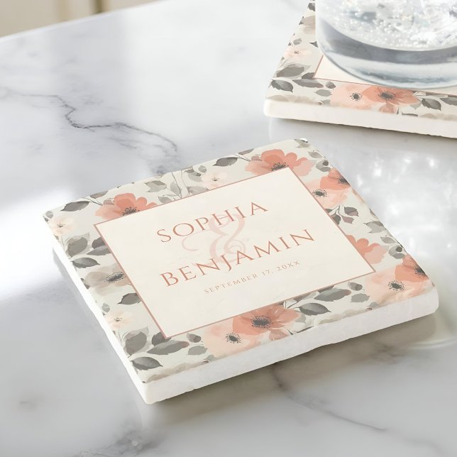 Modern Peach Stone Coaster (Creator Uploaded)