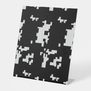 Modern Pedestal Sign Bold Minimal Style