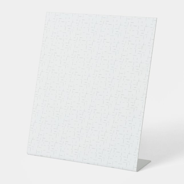 Modern Pedestal Sign | Minimalist Business Display (Front)